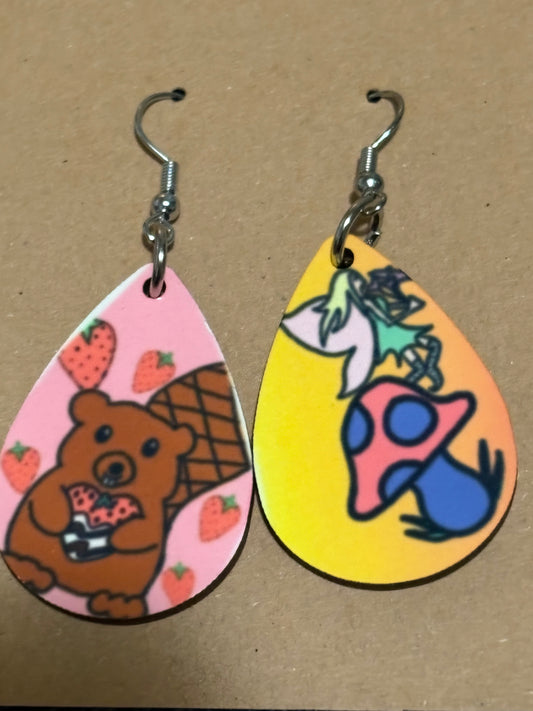 Mix match earrings 1