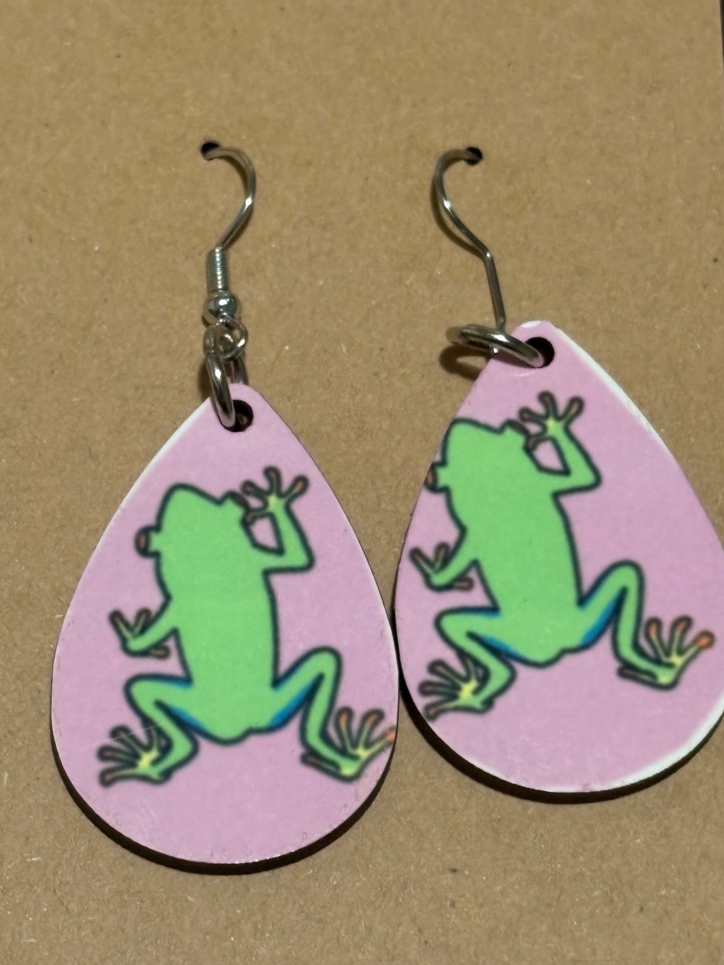 Colorful Froggy Earrings