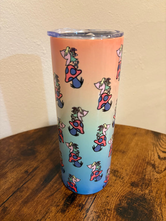 Mushroom Fairy Tumbler