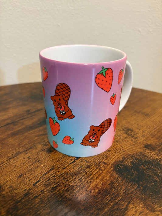 I Love You Strawberry Much Mug