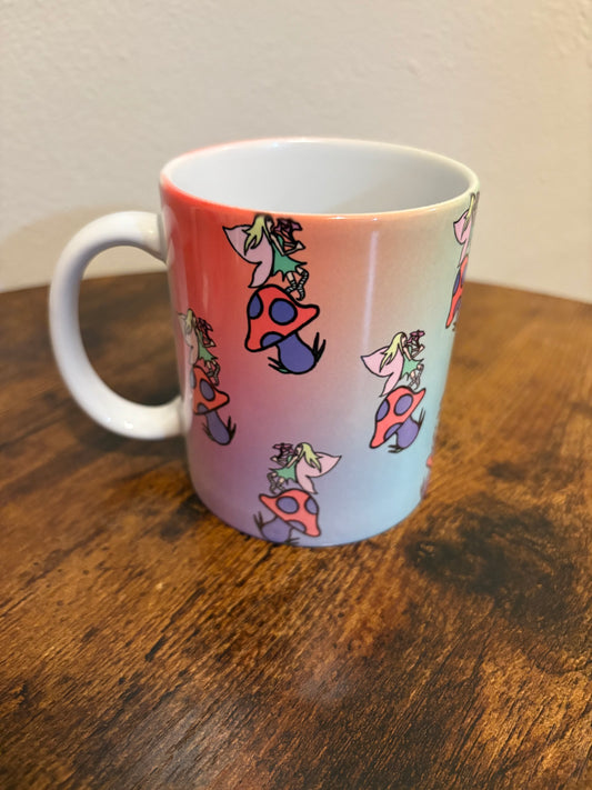 Mushroom Fairy Coffee Mug