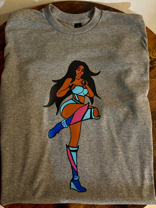 Kickboxing Baddie T-Shirt