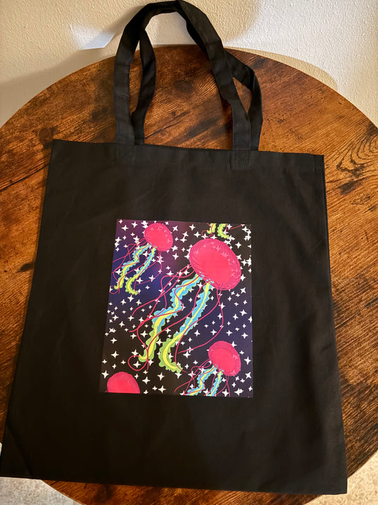 Jellyfish Splendor Tote