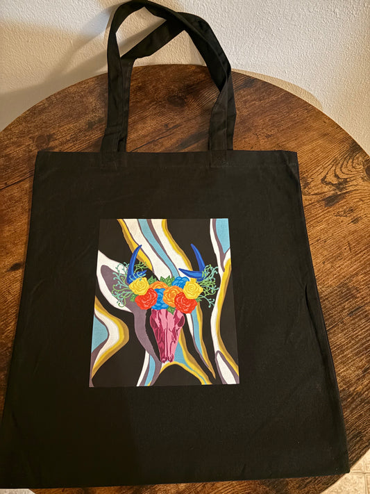 Antler Blossom Tote
